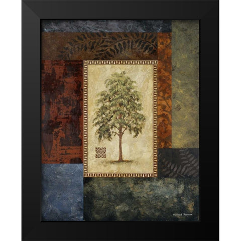 Eucalyptus Tree I Black Modern Wood Framed Art Print by Marcon, Michael