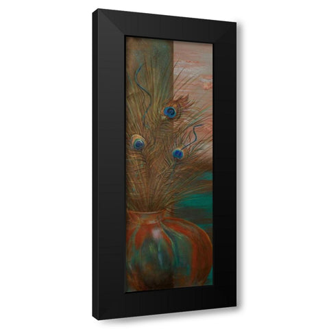 Secret World I Black Modern Wood Framed Art Print with Double Matting by Hakimipour-Ritter