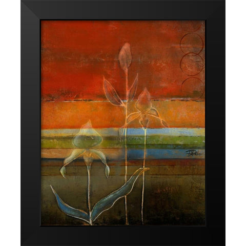 Imagination I Black Modern Wood Framed Art Print by Pinto, Patricia