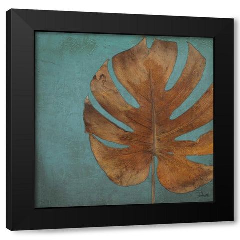 Dry Balazo in Blue I Black Modern Wood Framed Art Print with Double Matting by Pinto, Patricia