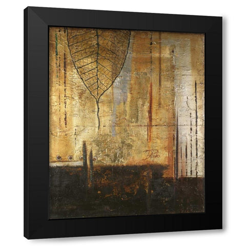 Fantasia II Black Modern Wood Framed Art Print by Pinto, Patricia