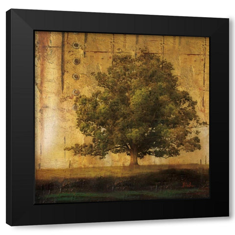 Aged Tree I Black Modern Wood Framed Art Print by Pinto, Patricia