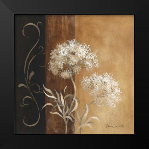 Delicate Beauty I Black Modern Wood Framed Art Print by Loreth, Lanie