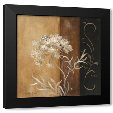 Delicate Beauty II Black Modern Wood Framed Art Print with Double Matting by Loreth, Lanie