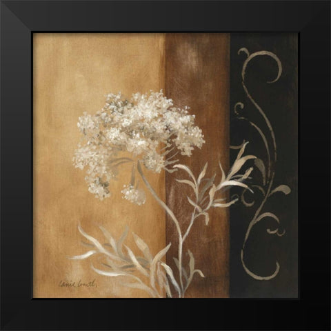 Delicate Beauty II Black Modern Wood Framed Art Print by Loreth, Lanie
