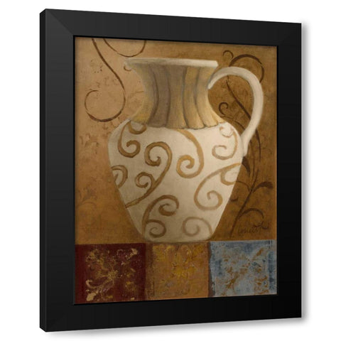 Elegant Vessel II Black Modern Wood Framed Art Print by Loreth, Lanie