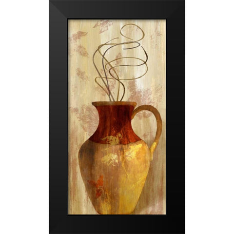 Fall Vessel II Black Modern Wood Framed Art Print by Loreth, Lanie