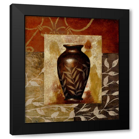 A Familiar Vessel I Black Modern Wood Framed Art Print with Double Matting by Marcon, Michael