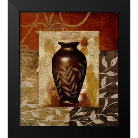 A Familiar Vessel I Black Modern Wood Framed Art Print by Marcon, Michael