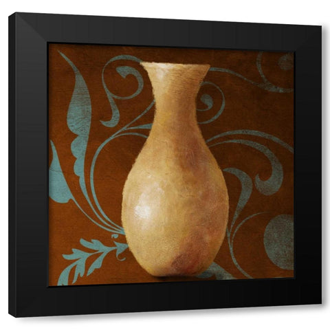 Roma Vessels III Black Modern Wood Framed Art Print with Double Matting by Loreth, Lanie