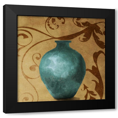 Roma Vessel II Black Modern Wood Framed Art Print with Double Matting by Loreth, Lanie
