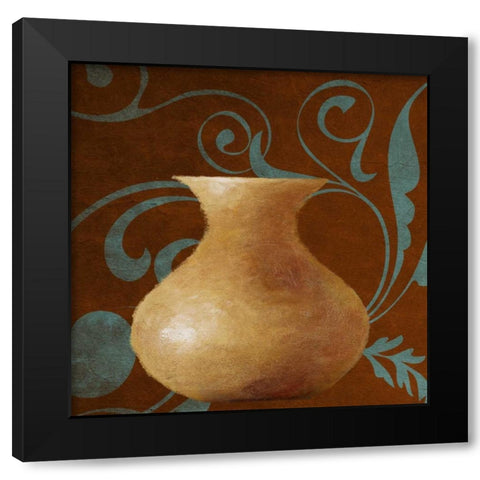Roma Vessel III Black Modern Wood Framed Art Print with Double Matting by Loreth, Lanie