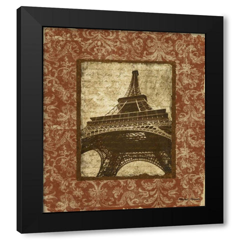Jaime Paris II Black Modern Wood Framed Art Print with Double Matting by Marcon, Michael