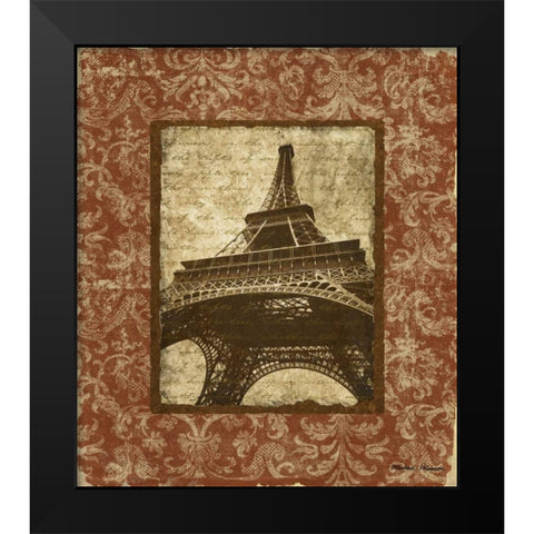 Jaime Paris II Black Modern Wood Framed Art Print by Marcon, Michael