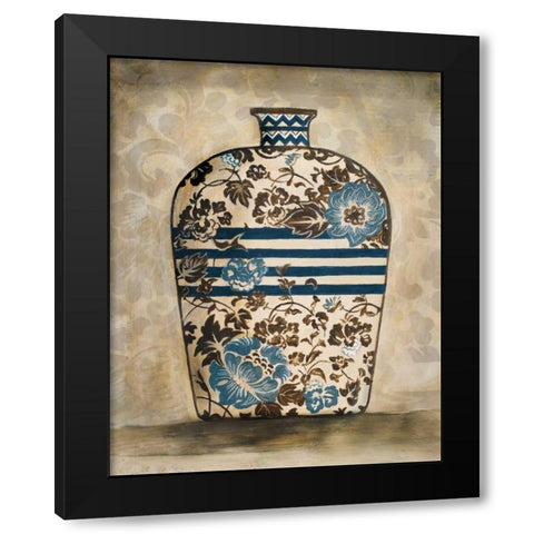 The Pottery II Black Modern Wood Framed Art Print by Pinto, Patricia