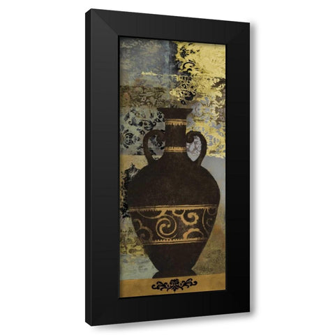Vintage Vessel II Black Modern Wood Framed Art Print with Double Matting by Marcon, Michael