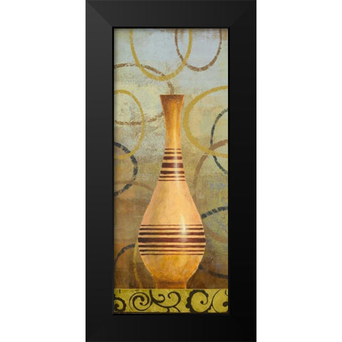 Symphony I Black Modern Wood Framed Art Print by Marcon, Michael