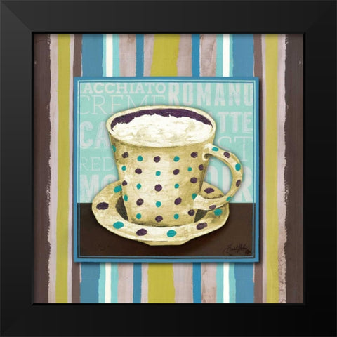 Morning Brew IV Black Modern Wood Framed Art Print by Medley, Elizabeth