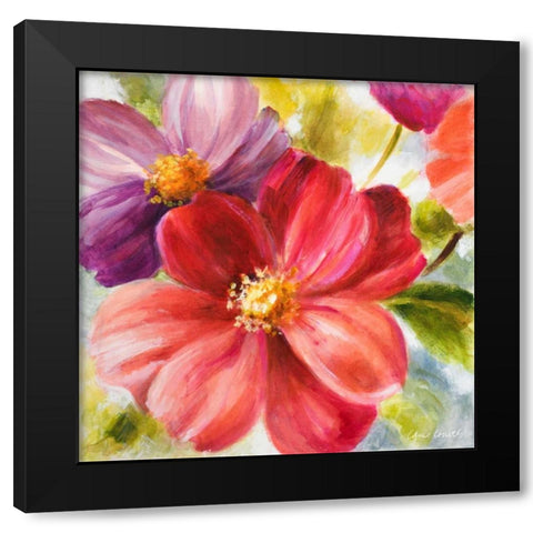 Walk With Beauty II Black Modern Wood Framed Art Print by Loreth, Lanie