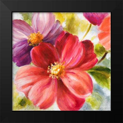 Walk With Beauty II Black Modern Wood Framed Art Print by Loreth, Lanie