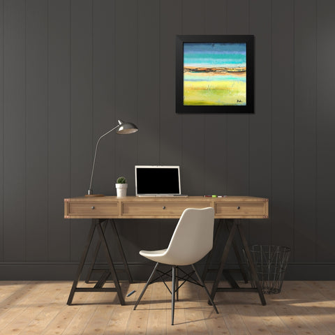 Twilight II Black Modern Wood Framed Art Print by Pinto, Patricia