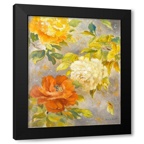 Beauty of the Blossom Black Modern Wood Framed Art Print by Loreth, Lanie
