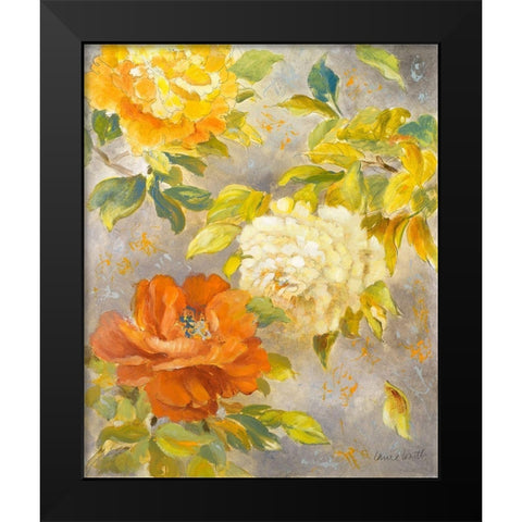 Beauty of the Blossom Black Modern Wood Framed Art Print by Loreth, Lanie