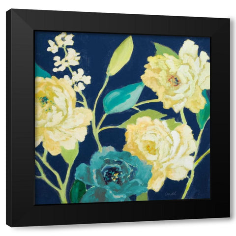 Blue Fresco Bellezza I Black Modern Wood Framed Art Print by Loreth, Lanie