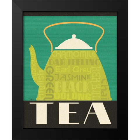 Kitchen It! IV Black Modern Wood Framed Art Print by Pela Studio