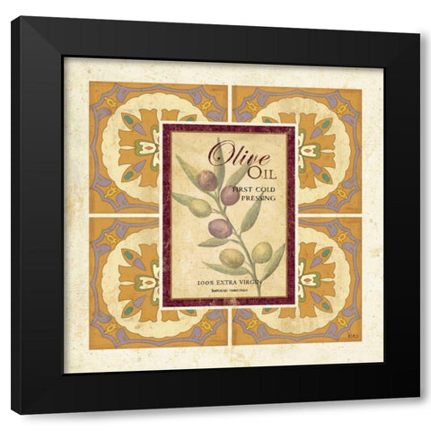 Oliva III Black Modern Wood Framed Art Print by Charron, Veronique