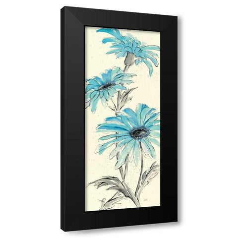 Daisy Dreams I Black Modern Wood Framed Art Print by Paschke, Chris
