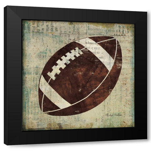 Ball IV Black Modern Wood Framed Art Print with Double Matting by Mullan, Michael