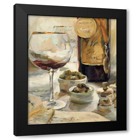 Award Winning Wine I Black Modern Wood Framed Art Print by Hageman, Marilyn