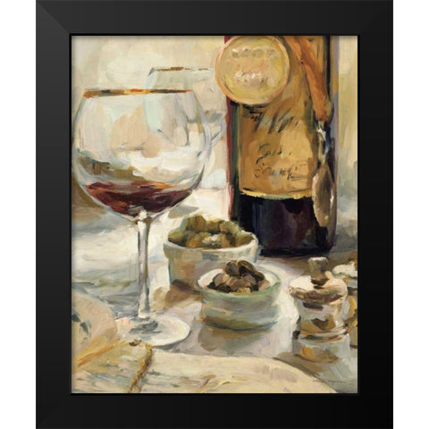 Award Winning Wine I Black Modern Wood Framed Art Print by Hageman, Marilyn