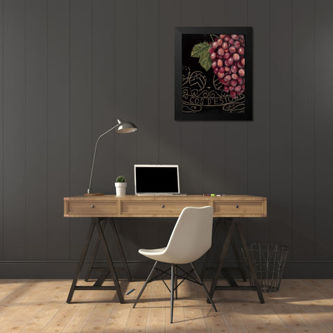 Chateau Nouveau VII Black Modern Wood Framed Art Print by Fabiano, Marco