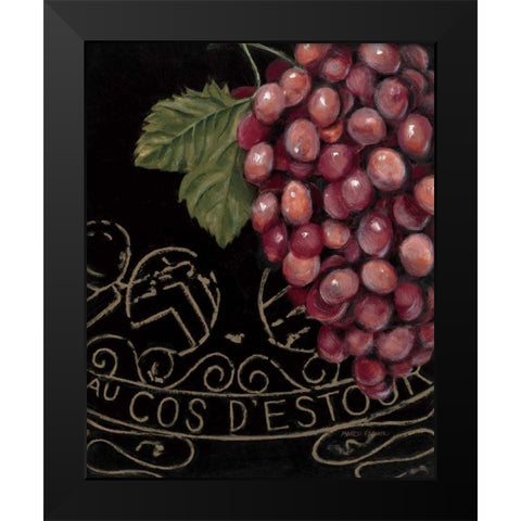 Chateau Nouveau VII Black Modern Wood Framed Art Print by Fabiano, Marco