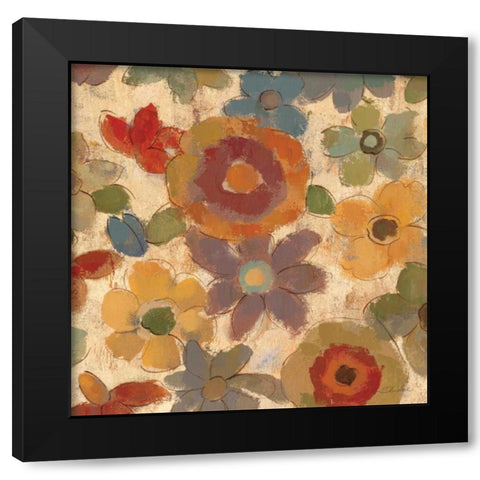 Hazel Eyes III Black Modern Wood Framed Art Print with Double Matting by Vassileva, Silvia