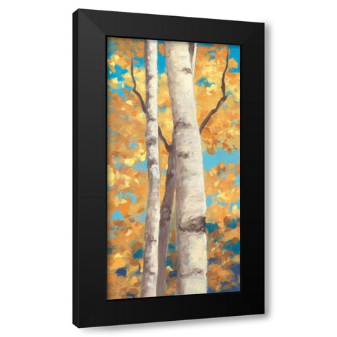 Doubloons Panel I Black Modern Wood Framed Art Print by Purinton, Julia