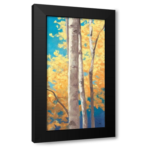 Doubloons Panel II Black Modern Wood Framed Art Print with Double Matting by Purinton, Julia