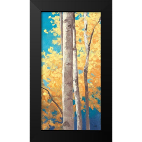 Doubloons Panel II Black Modern Wood Framed Art Print by Purinton, Julia