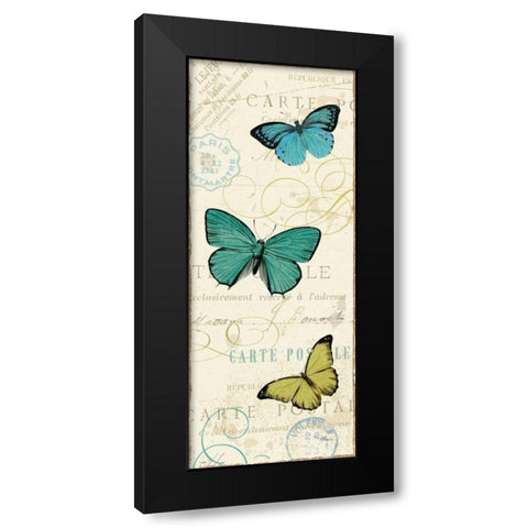 Live to Love VII Black Modern Wood Framed Art Print by Pela Studio
