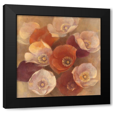 Eventide Black Modern Wood Framed Art Print with Double Matting by Hristova, Albena