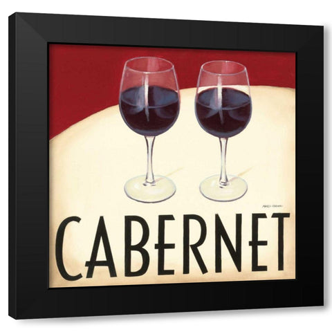Vin Moderne IV Black Modern Wood Framed Art Print by Fabiano, Marco