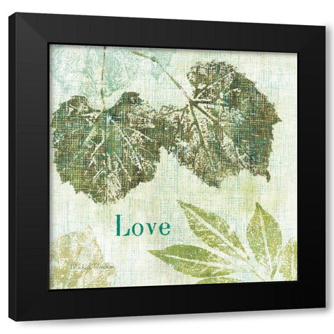 Natures Impressions II Black Modern Wood Framed Art Print with Double Matting by Mullan, Michael