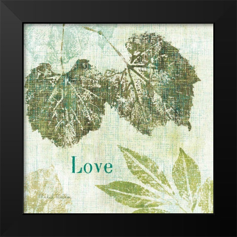 Natures Impressions II Black Modern Wood Framed Art Print by Mullan, Michael