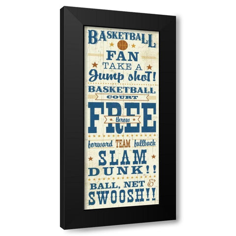 Sport Lover IV Brown Black Modern Wood Framed Art Print with Double Matting by Pela Studio