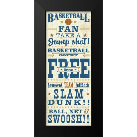 Sport Lover IV Brown Black Modern Wood Framed Art Print by Pela Studio