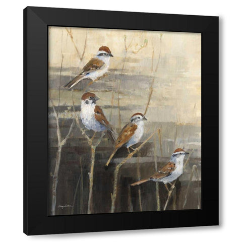 Evening Sanctuary II Black Modern Wood Framed Art Print with Double Matting by Tillmon, Avery