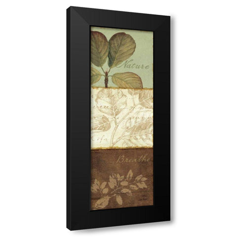 Forest Walk Panel I Black Modern Wood Framed Art Print with Double Matting by Audit, Lisa