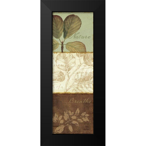 Forest Walk Panel I Black Modern Wood Framed Art Print by Audit, Lisa
